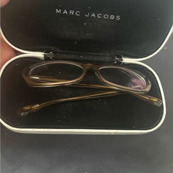 Marc Jacob’s glasses prescription brown & gold frames unisex - Picture 5 of 8